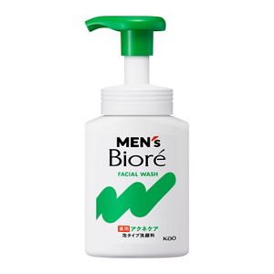 メンズビオレ　泡タイプ薬用アクネケア洗顔　本体