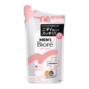 メンズビオレ　薬用デオドラントボディウォッシュ　肌ケアタイプ　つめかえ用