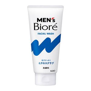 メンズビオレ　ミクロスクラブ洗顔