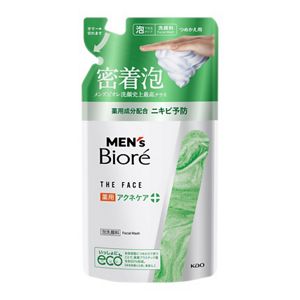 メンズビオレ　ザフェイス　薬用アクネケア　つめかえ用