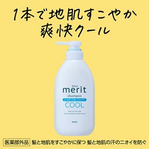 メリット　リンスのいらないシャンプークール　つめかえ用