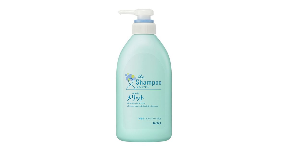 メリット シャンプー ポンプ 480ml | 花王公式通販 【My Kao Mall】