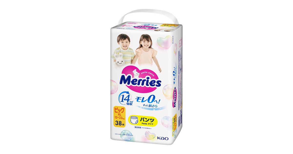メリーズ エアスルー パンツ ビッグサイズ38枚 | 花王公式通販 【My 