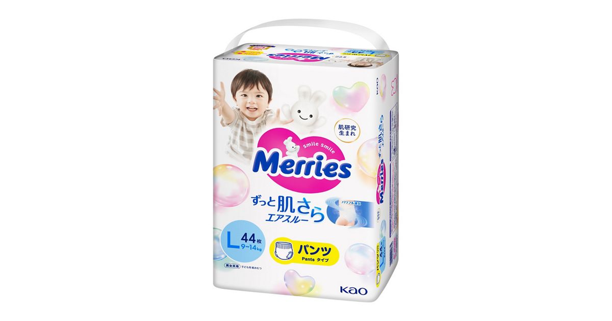 大容量】メリーズ Lサイズ パンツ 3888枚（27枚×6パック×24ケース）