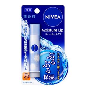 ニベア　モイスチャーリップ　ウォータータイプ　無香料　３．５ｇ