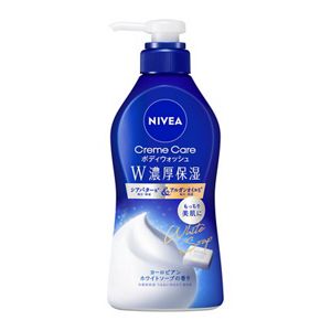 ニベア　クリームケアボディウォッシュ　Ｗ濃厚保湿　ヨーロピアンホワイトソープの香り　ポンプ