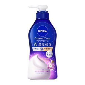 ニベア　クリームケアボディウォッシュ　Ｗ濃厚保湿　パリスリッチパルファンの香り　ポンプ