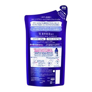 ニベア　クリームケアボディウォッシュ　Ｗ濃厚保湿　ヨーロピアンホワイトソープの香り　つめかえ用