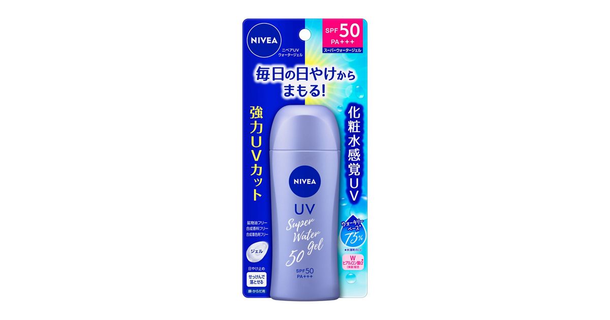 ニベアUV ウォータージェル SPF50 80g | 花王公式通販 【My 