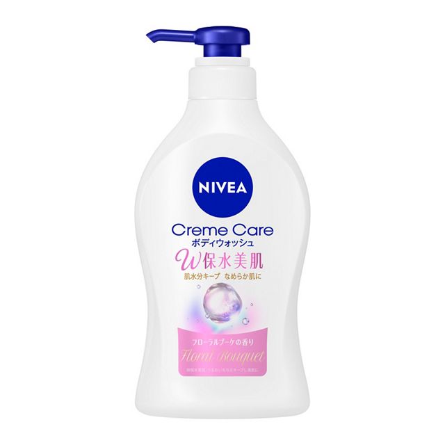 ニベア クリームケア ボディウォッシュ W保水美肌 フローラルブーケの香り ポンプ | 花王公式通販 【My Kao Mall】