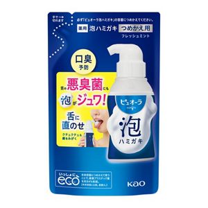 ピュオーラ　泡ハミガキ　フレッシュミント　つめかえ用　１００ｍｌ