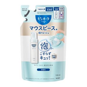ピュオーラ　 マウスピース用泡ウォッシュ　つめかえ用　１３０ｍｌ