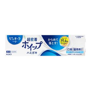 ピュオーラ　超密着ホイップハミガキ　クリアリッチミント　８５Ｇ
