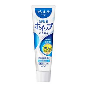ピュオーラ　超密着ホイップハミガキ　クリアリッチミント　８５Ｇ