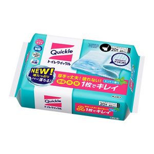 トイレクイックル　つめかえ用　ジャンボパック　２０枚入
