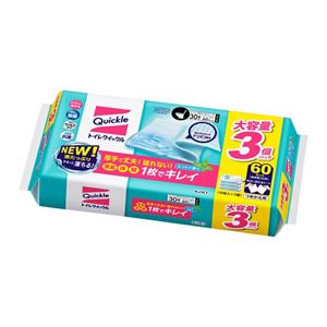 トイレクイックル　つめかえ用　スーパージャンボパック　３０枚入