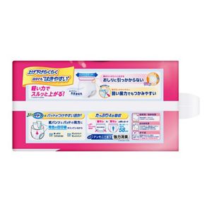 リリーフ　パンツタイプ　上げ下げらくらくうす型パンツ　４回分　M－Ｌ６０枚【ケース販売】