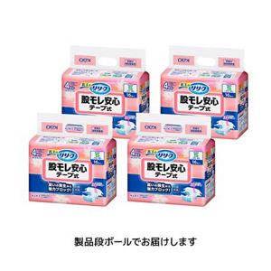 リリーフ 股モレ安心テープ式 S64枚【ケース販売】 定期便 | 花王