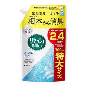リセッシュ除菌ＥＸ　香りが残らないタイプ　つめかえ用　７００ｍｌ