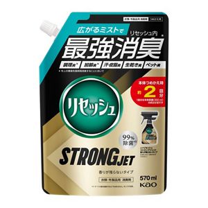 リセッシュ　ストロングジェット　香りが残らないタイプ　つめかえ用　５７０ｍｌ