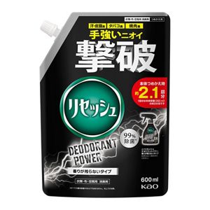リセッシュ　デオドラントパワー　香りが残らないタイプ　つめかえ用　６００ｍｌ