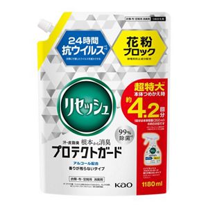 リセッシュ　プロテクトガード　香りが残らないタイプ　つめかえ用　１１８０ｍｌ