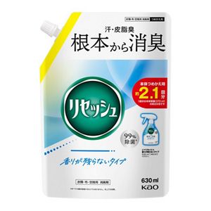 リセッシュ　香りが残らないタイプ　つめかえ用　６３０ｍｌ