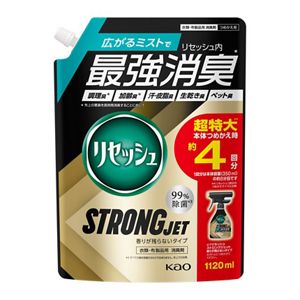リセッシュ　ストロングジェット　香りが残らないタイプ　つめかえ用　１１２０ｍｌ
