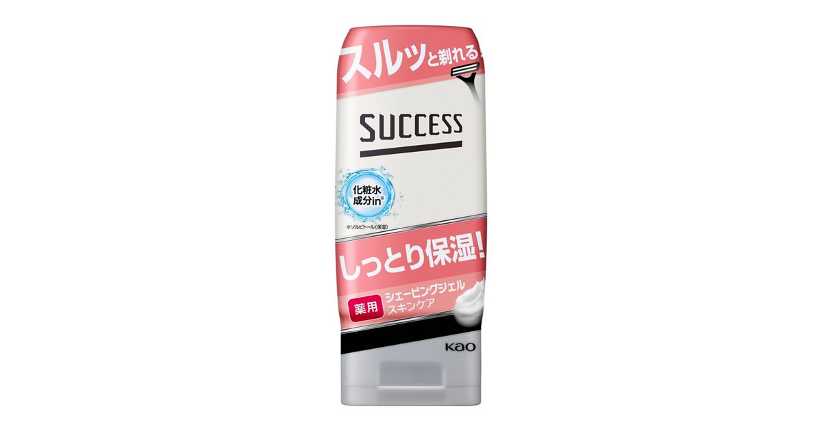 サクセス 薬用シェービングジェル スキンケアタイプ 180g | 花王 