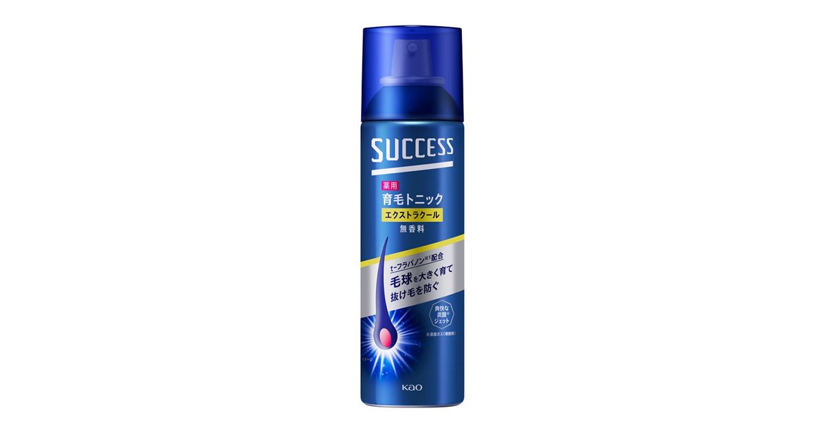 サクセス 薬用育毛トニック エクストラクール 180g | 花王公式通販 