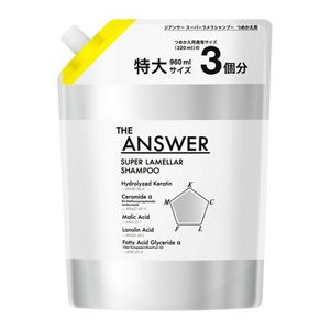 ＴＨＥ　ＡＮＳＷＥＲ　スーパーラメラシャンプー　つめかえ用　９６０ｍｌ