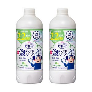 ビオレｕ　泡ハンドソープ　シトラスの香り　つめかえ用　２個セット