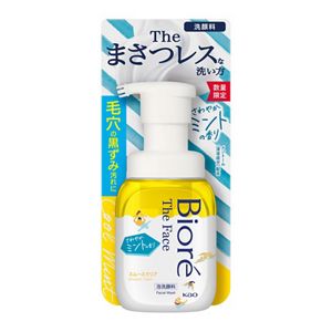 ビオレ　ザフェイス　泡洗顔料　スムースクリア　さわやかミントの香り　本体　２個セット