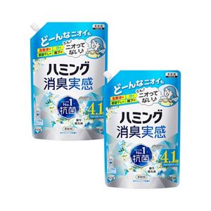 ハミング消臭実感　ホワイトソープの香り　つめかえ用　１．５Ｌ　２個セット