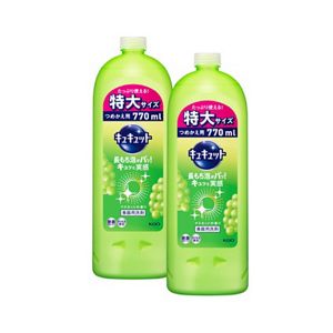 キュキュット　マスカットの香り　つめかえ用　７７０ｍｌ　２個セット