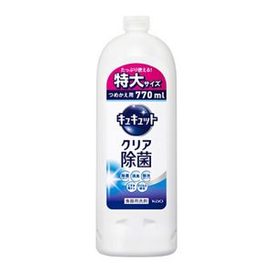キュキュット　クリア除菌　つめかえ用　７７０ｍｌ　２個セット