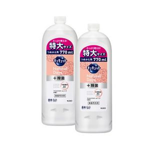 キュキュット　Ｎａｔｕｒａｌ　Ｄａｙｓ＋除菌　ワイルドフラワー＆ハーブの香り　つめかえ用　７７０ｍｌ　２個セット