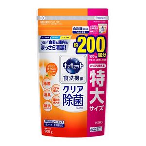 食器洗い乾燥機専用キュキュットクエン酸効果　オレンジオイル配合　つめかえ用　９００ｇ　３個セット