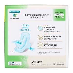 ロリエ　しあわせ素肌　多い昼用２２．５ｃｍ　羽つき　４０個　２個セット