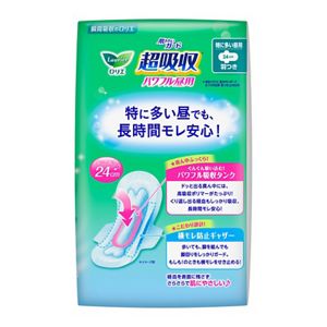 ロリエ　肌きれいガード　超吸収パワフル昼用　２２コ入　２個セット