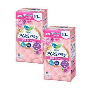 人気ブランドバ40代 ロリエさらピュア吸水 10ccローズガーデンの 超吸収スリム 衛生日用品