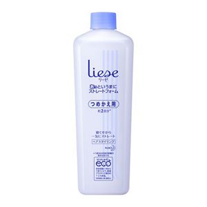 リーゼ　あっというまにストレートフォーム　つめかえ用　３６０ｍｌ　３個セット