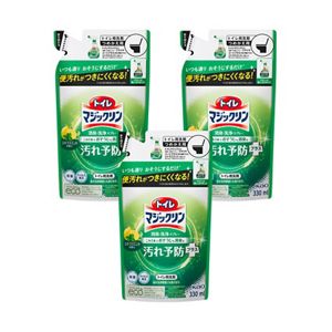 トイレマジックリン　消臭・洗浄スプレー　ツヤツヤコートプラス　シトラスミントの香り　つめかえ用　３３０ｍｌ　３個セット