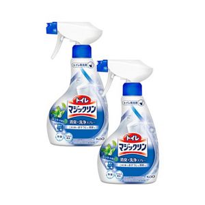 トイレマジックリン消臭・洗浄スプレー　ミントの香り　本体　３８０ｍｌ　２個セット