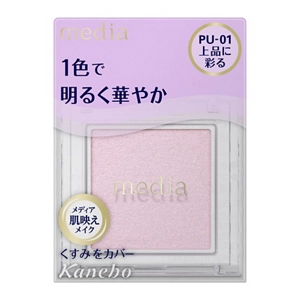 メディア ブライトアップアイシャドウ ＰＵ－０１