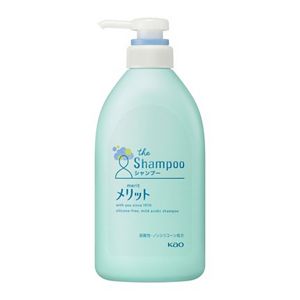 メリット　シャンプー　ポンプ　４８０ｍｌ　３個セット