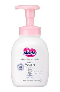 メリーズ　ベビー全身泡ウォッシュポンプ４００ｍｌ　３個セット