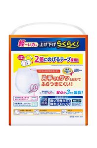 リリーフ　パンツタイプ　安心のうす型Ｌ４０枚　２個セット【ケース販売】