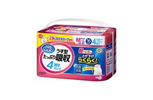 リリーフ　パンツタイプ　うす型たっぷり吸収Ｍ１６枚　４個セット【ケース販売】