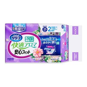 リリーフ　紙パンツ専用パッド快適アロマ安心フィット　３６枚　３個セット【ケース販売】